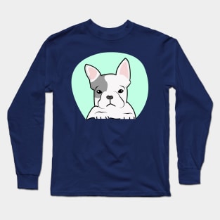 French Bulldog Portrait Long Sleeve T-Shirt